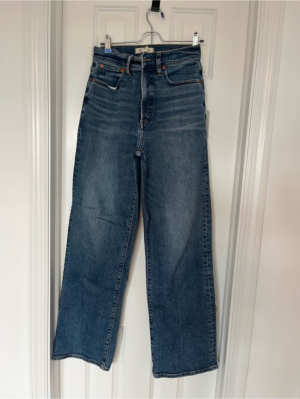 Madewell The Perfect Vintage Wide-Leg Jean in Mayfield Wash - Size 27T